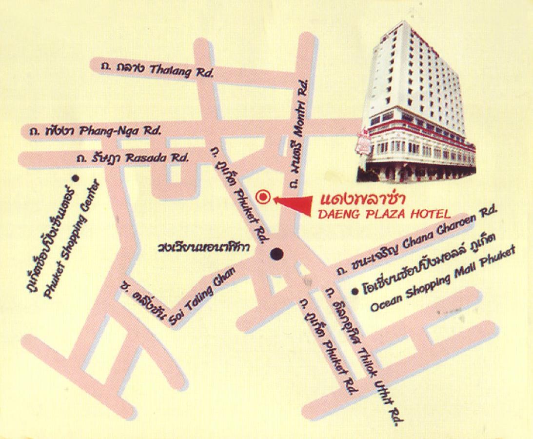 Daeng Plaza Hotel Phuket Buitenkant foto